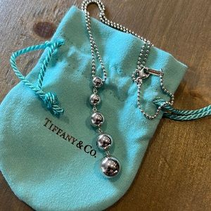Tiffany necklace with tier balls